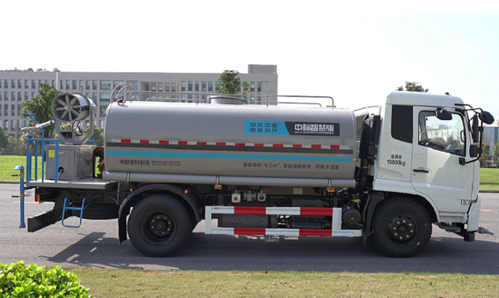 園林綠化灑水車加裝霧炮機有什么用？